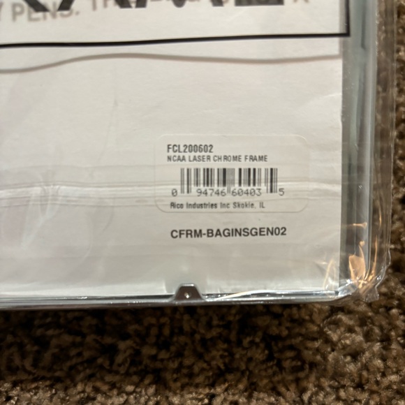 NEW Butler University Bulldogs Chrome License Plate Frame (12"x6"approx) - Picture 3 of 3